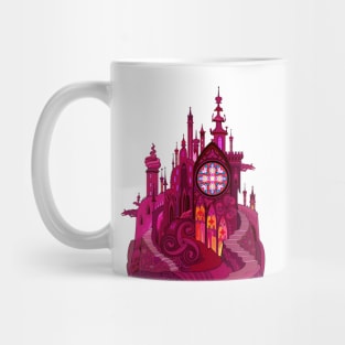 Fantasy fairy tale medieval gothic castle Mug